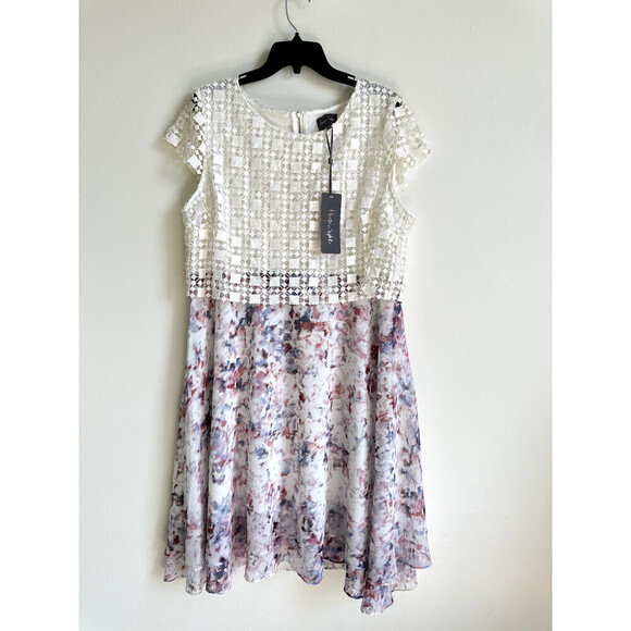 Phase Eight Dresses & Skirts - Phase Eight Florence Lace A-Line Short Sleeve Knee Dress Floral size 14US $330